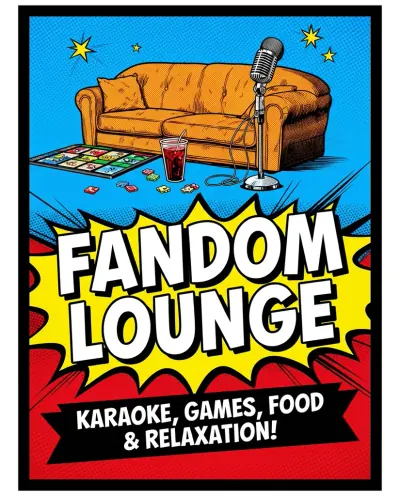 Fandom Lounge — karaoke, games, food & relaxation